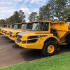 Volvo CE exporta 50 caminhões articulados 
para a Europa durante pandemia
