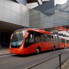 Novo biarticulados conectados Volvo 