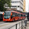 Novo biarticulados conectados Volvo 