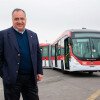 José Antonio Margalet, diretor comercial de ônibus da Volvo Chile.
