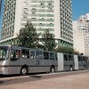 Há 30 anos iniciava a primeira operação regular de biarticulados no mundo, em Curitiba (PR)