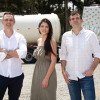 Marcus Vinicius Budel, Camila Budel e Alexandre Budel, diretores da Budel Transportes
