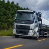 Caminhão VM 270 6x2, uma das opções de prêmio da edição 2020 da promoção "Pegando a estrada com o Consórcio Volvo"