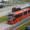 Novo biarticulados conectados Volvo 