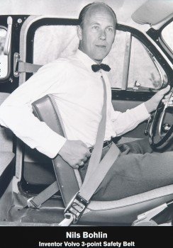 Nils Bohlin, inventor do cinto de três pontos