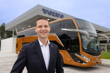 Paulo Arabian, diretor comercial de ônibus Volvo no Brasil