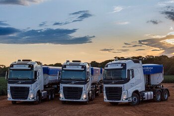 AMAGGI adquire 440 caminhões Volvo para o transporte de produtos agrícolas para exportação