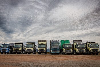 Volvo registra crescimento em caminhões vocacionais