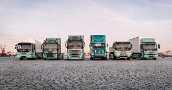 Volvo Trucks lidera mercado europeu de caminhões elétricos 