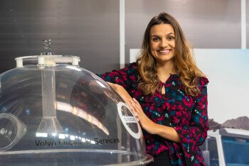 Thaís Schmelzer, nova gerente do Consórcio Volvo no Brasil